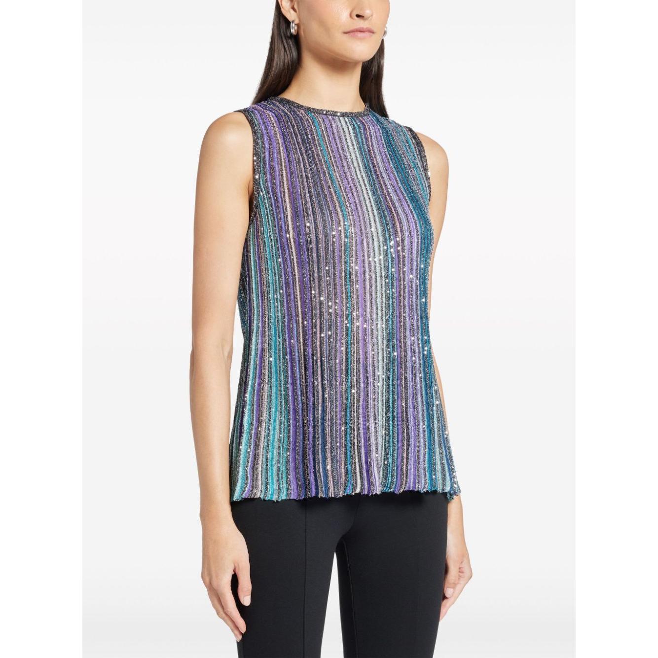 Missoni Top Clear Blue