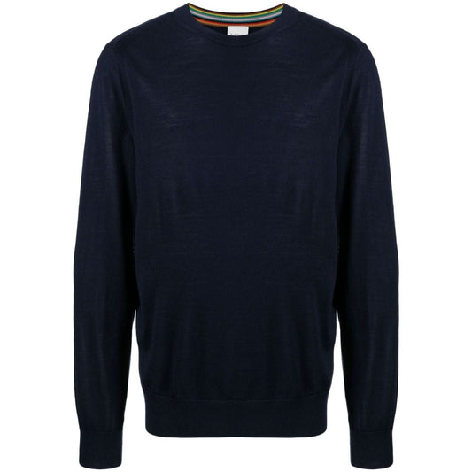 Paul Smith Sweaters Blue Topwear Paul Smith