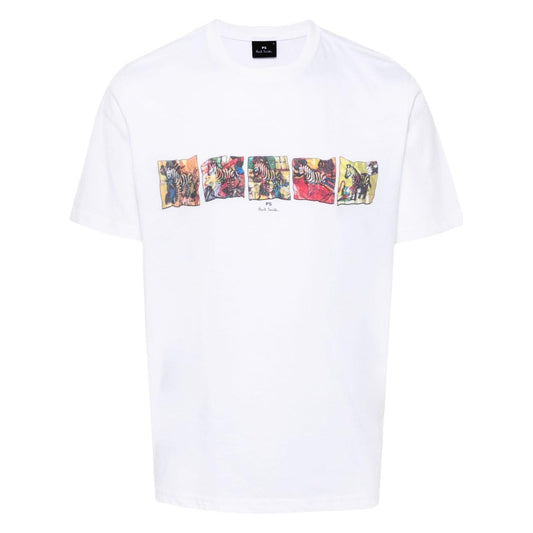 PS By Paul Smith T-shirts and Polos White Topwear PS By Paul Smith