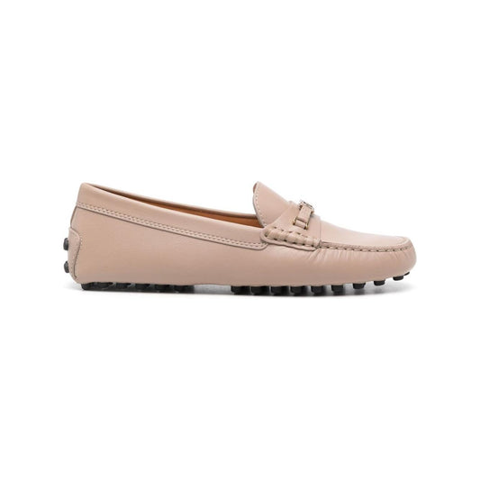 Tod's Flat shoes Beige Moccasins Tod'S