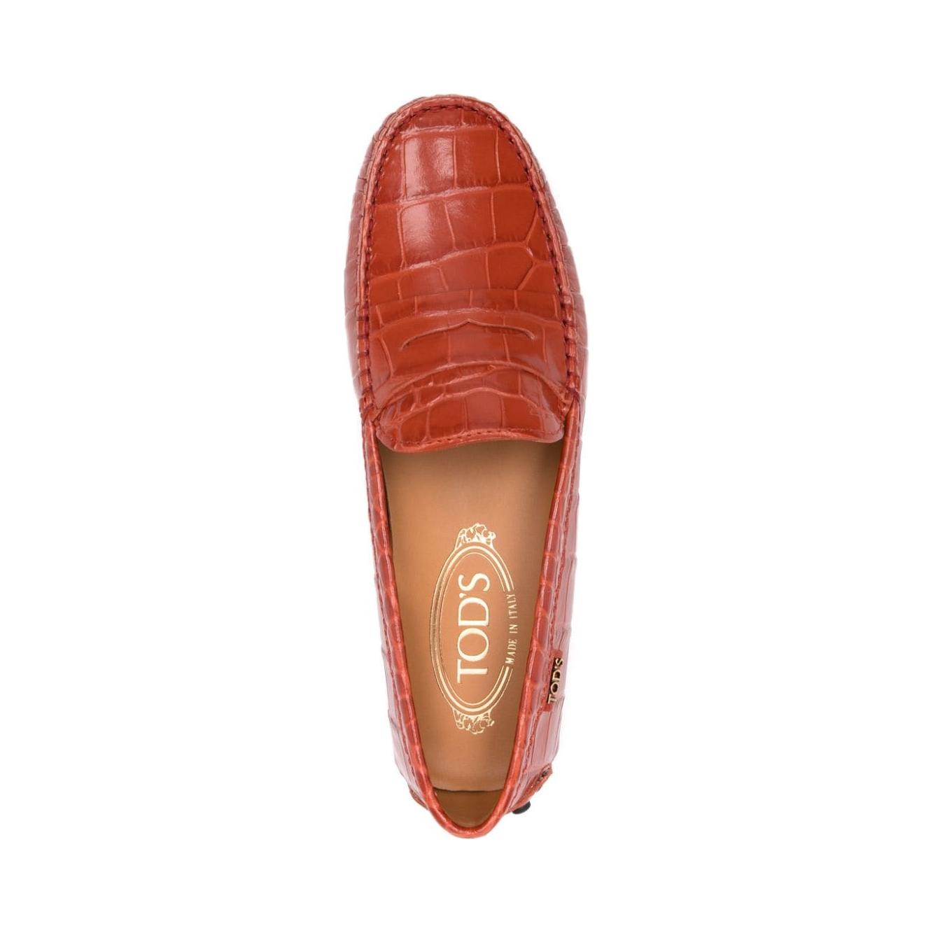 Tod's Flat shoes Leather Brown Moccasins Tod'S