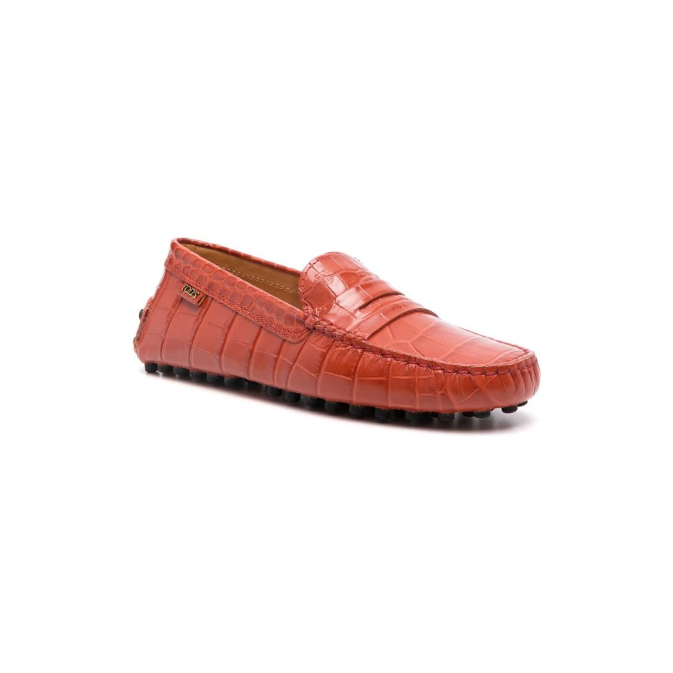 Tod's Flat shoes Leather Brown Moccasins Tod'S