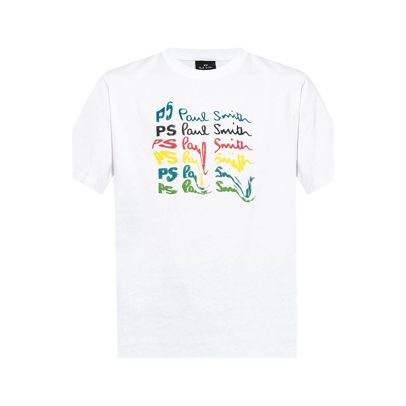 PS By Paul Smith T-shirts and Polos White Topwear PS By Paul Smith