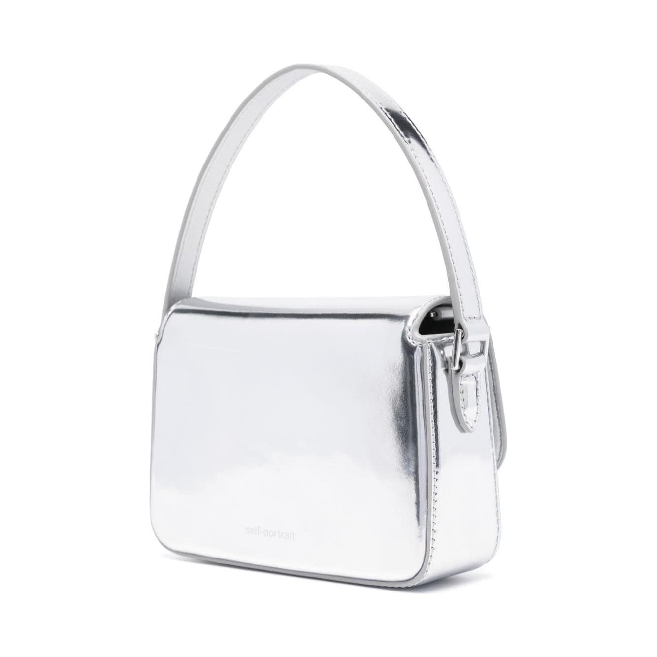 Self-portrait Bags.. Silver Shoulder Self-Portrait