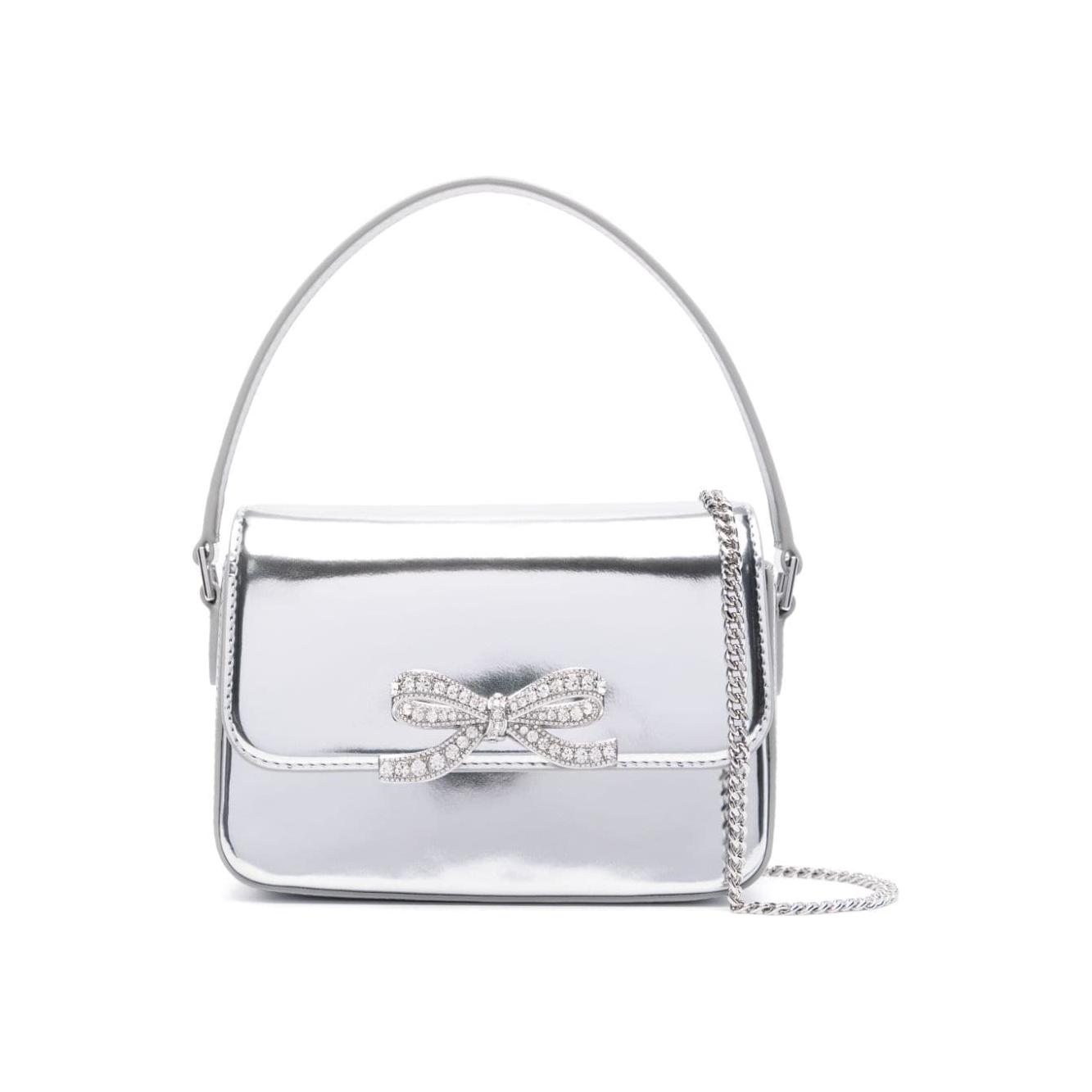 Self-portrait Bags.. Silver Shoulder Self-Portrait