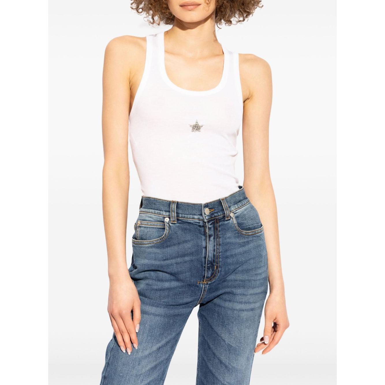 Stella McCartney Top White Topwear Stella Mccartney