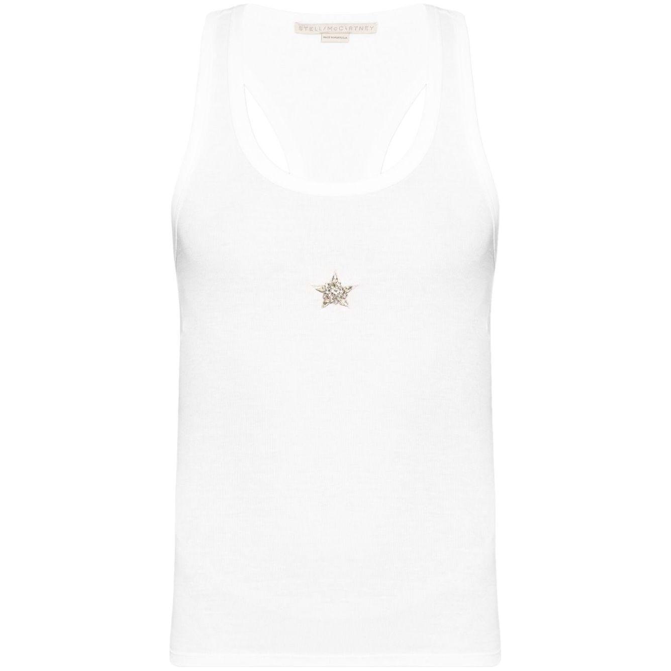 Stella McCartney Top White Topwear Stella Mccartney