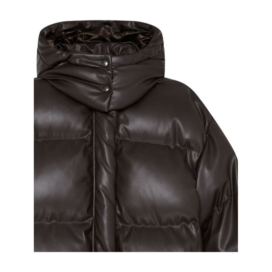 Stella McCartney dark brown padded design Coats Jackets Stella Mccartney