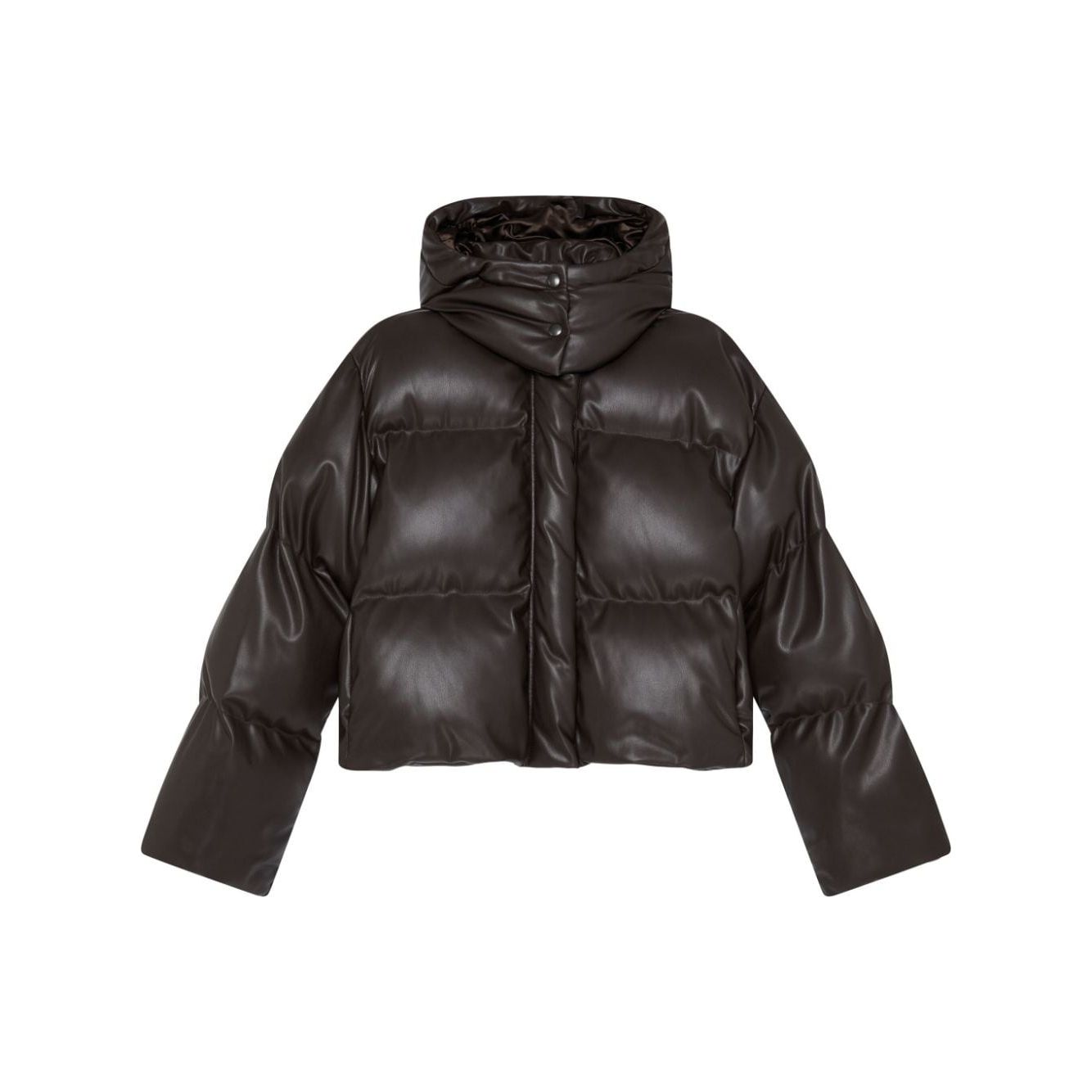 Stella McCartney dark brown padded design Coats Jackets Stella Mccartney