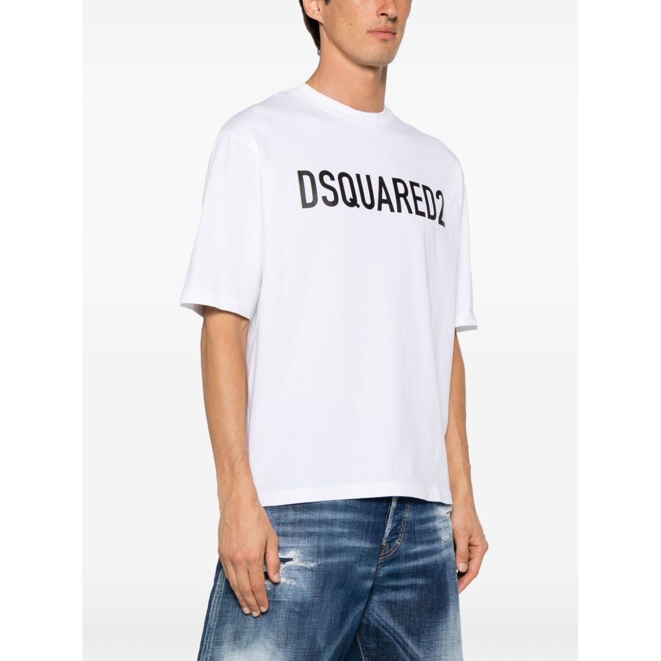 Dsquared2 T-shirts and Polos White Topwear Dsquared2