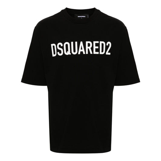 Dsquared2 T-shirts and Polos Black Topwear Dsquared2