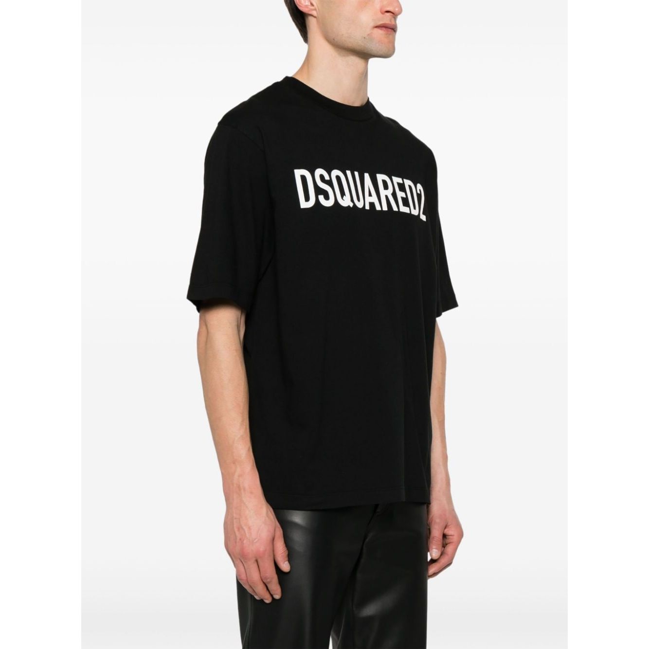 Dsquared2 T-shirts and Polos Black Topwear Dsquared2