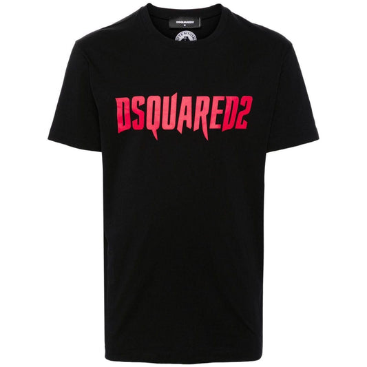 Dsquared2 T-shirts and Polos Black Topwear Dsquared2