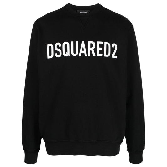 Dsquared2 Sweaters Black Topwear Dsquared2