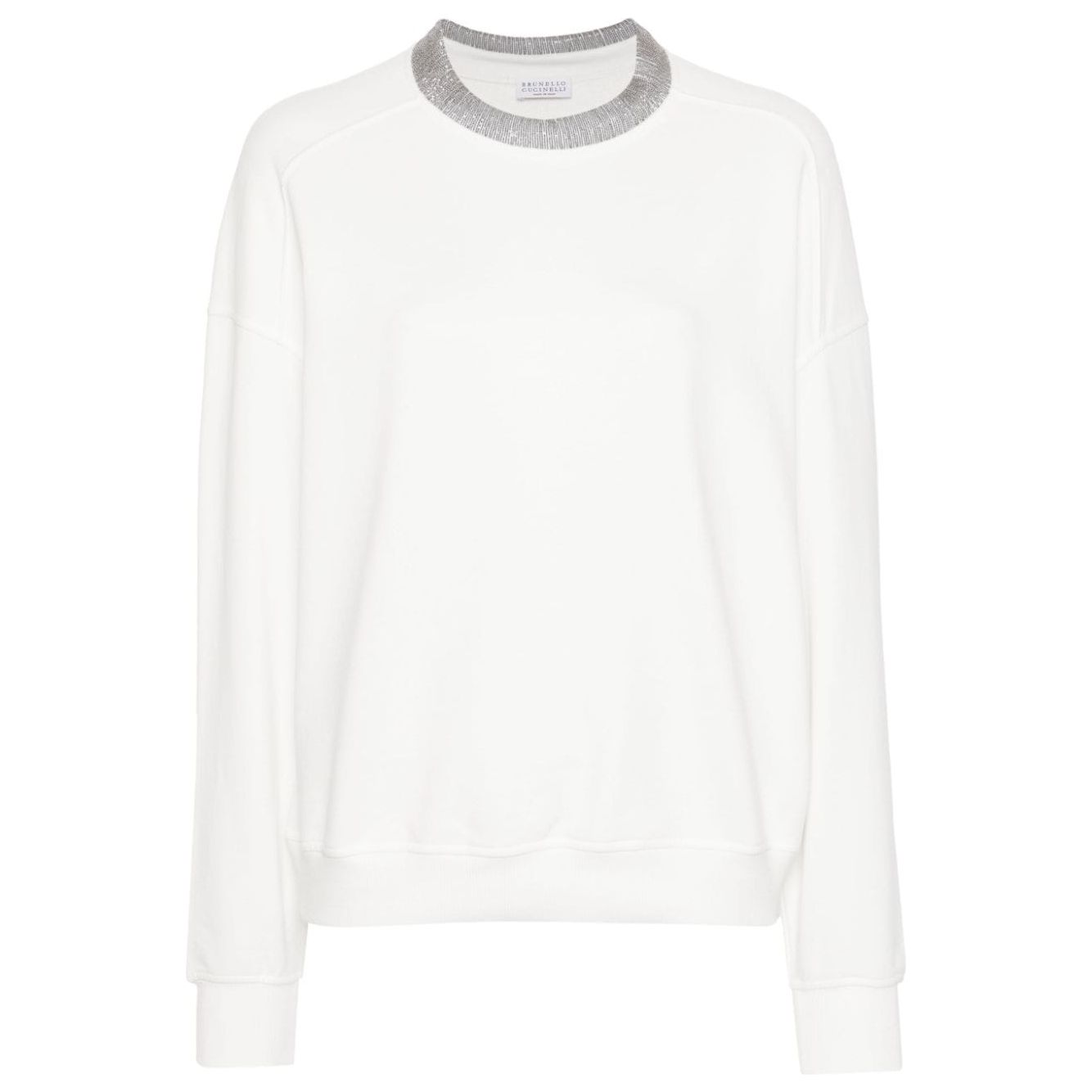 Brunello Cucinelli Sweaters White Topwear Brunello Cucinelli