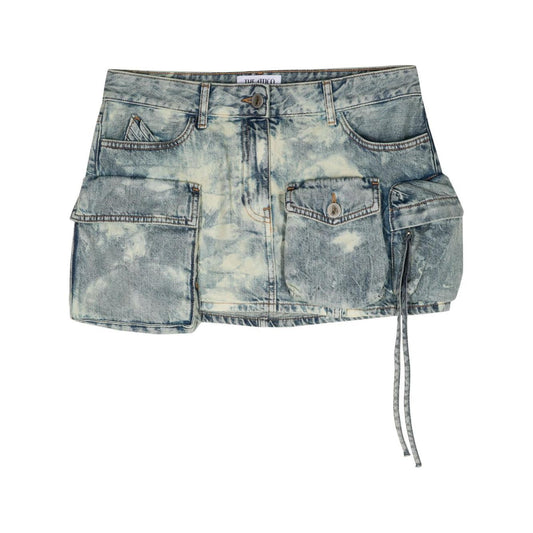 The Attico Fay miniskirt with lightened effect