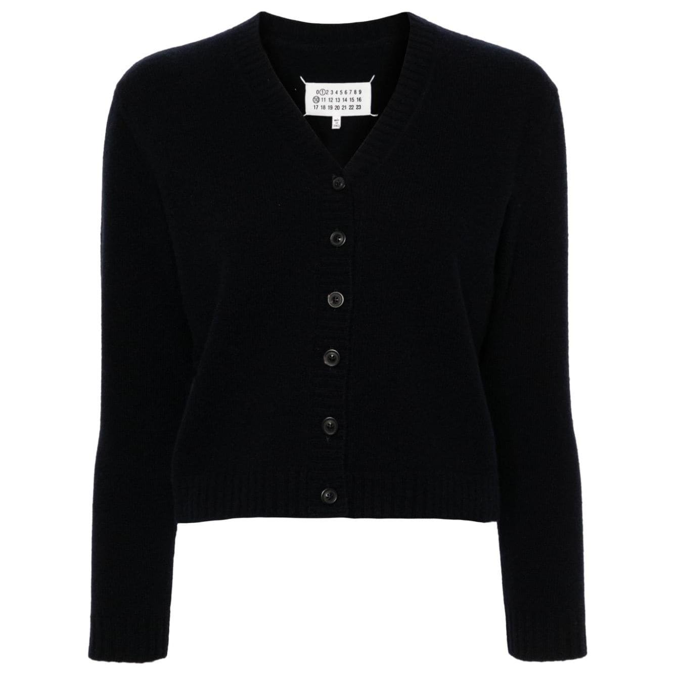 Maison Margiela Sweaters Black Topwear Maison Margiela