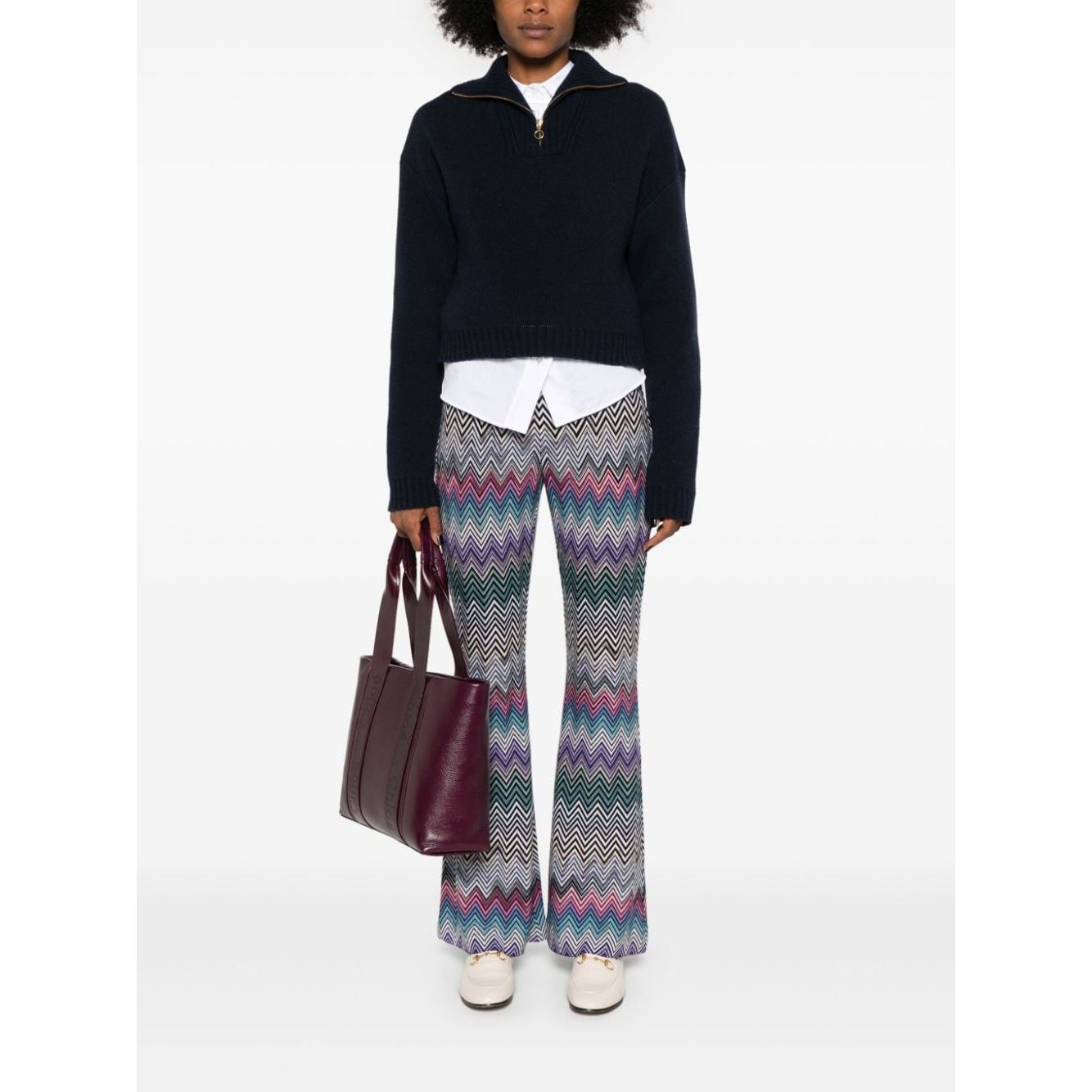 Missoni Trousers Clear Blue