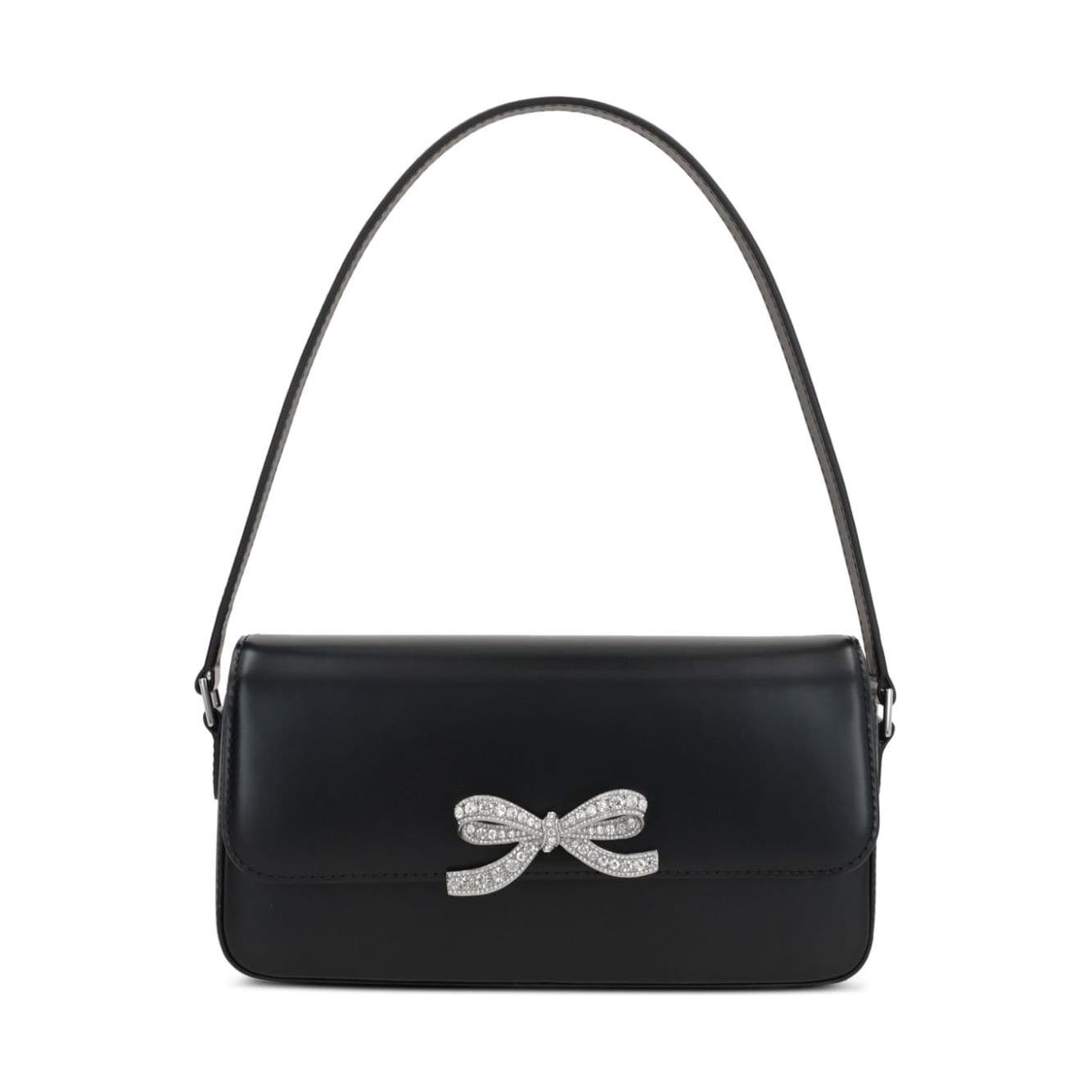 Self-portrait black bow detailing Bag Shoulder Self-Portrait