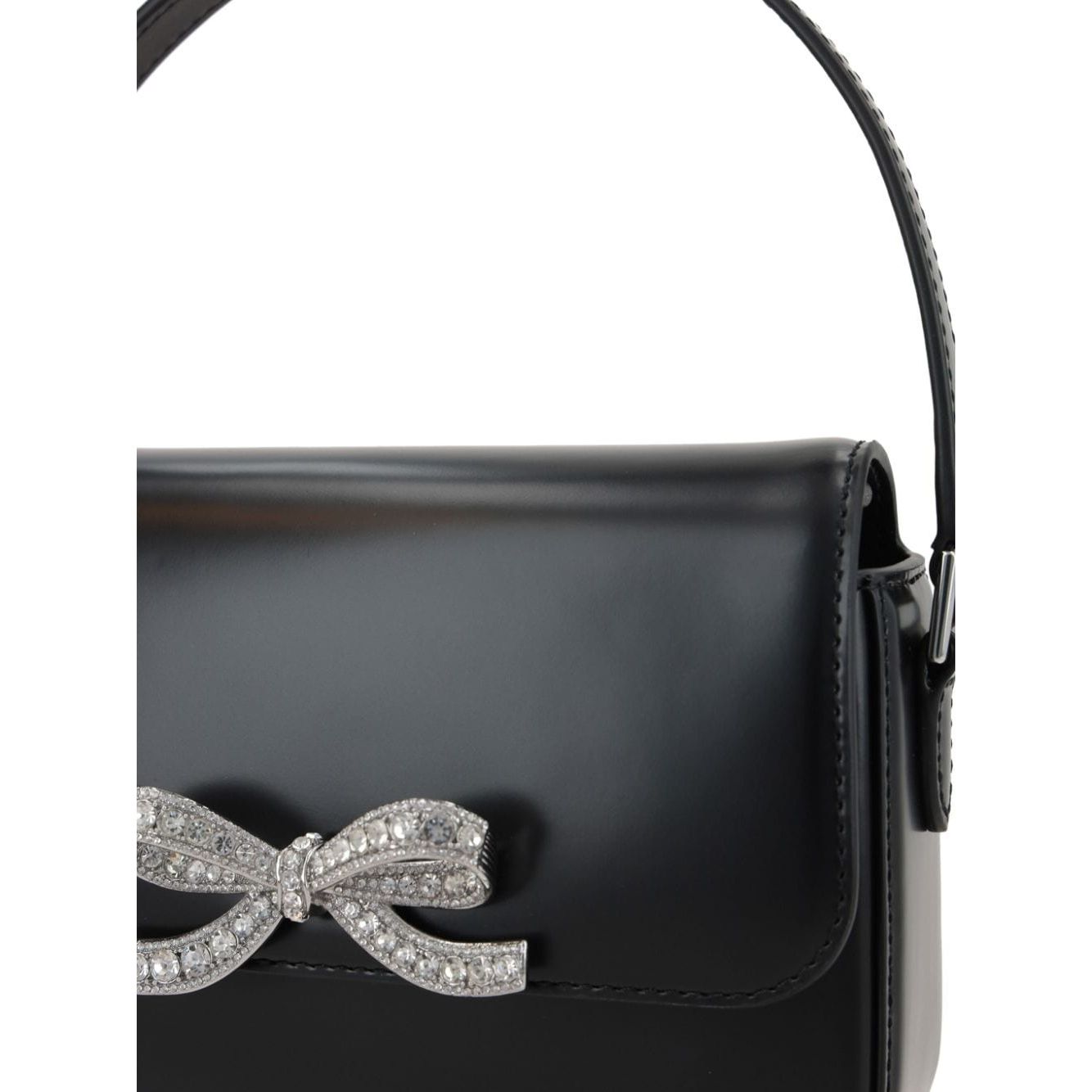 Self-portrait black bow detailing Bag Shoulder Self-Portrait