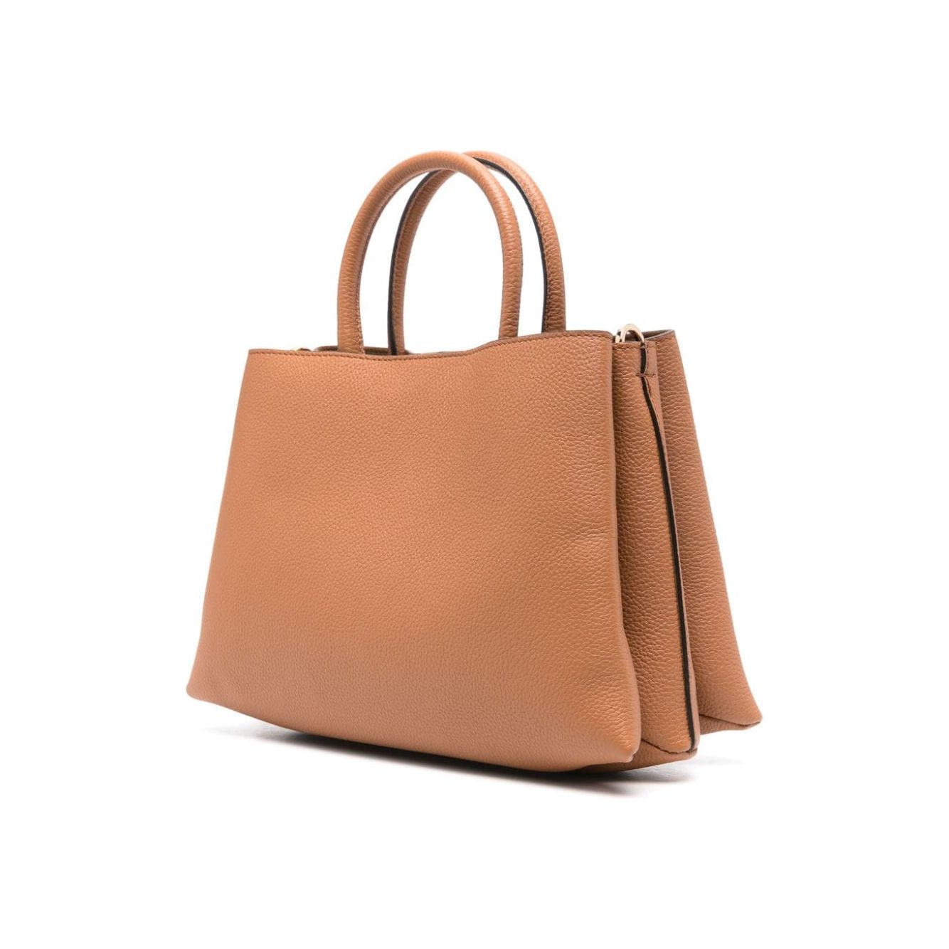 Tod's camel brown calf leather grained Bags Shopper Tod'S