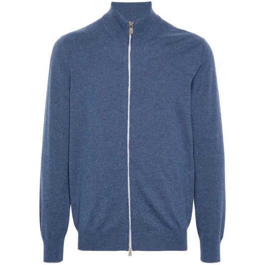 Brunello Cucinelli Sweaters Blue Topwear Brunello Cucinelli