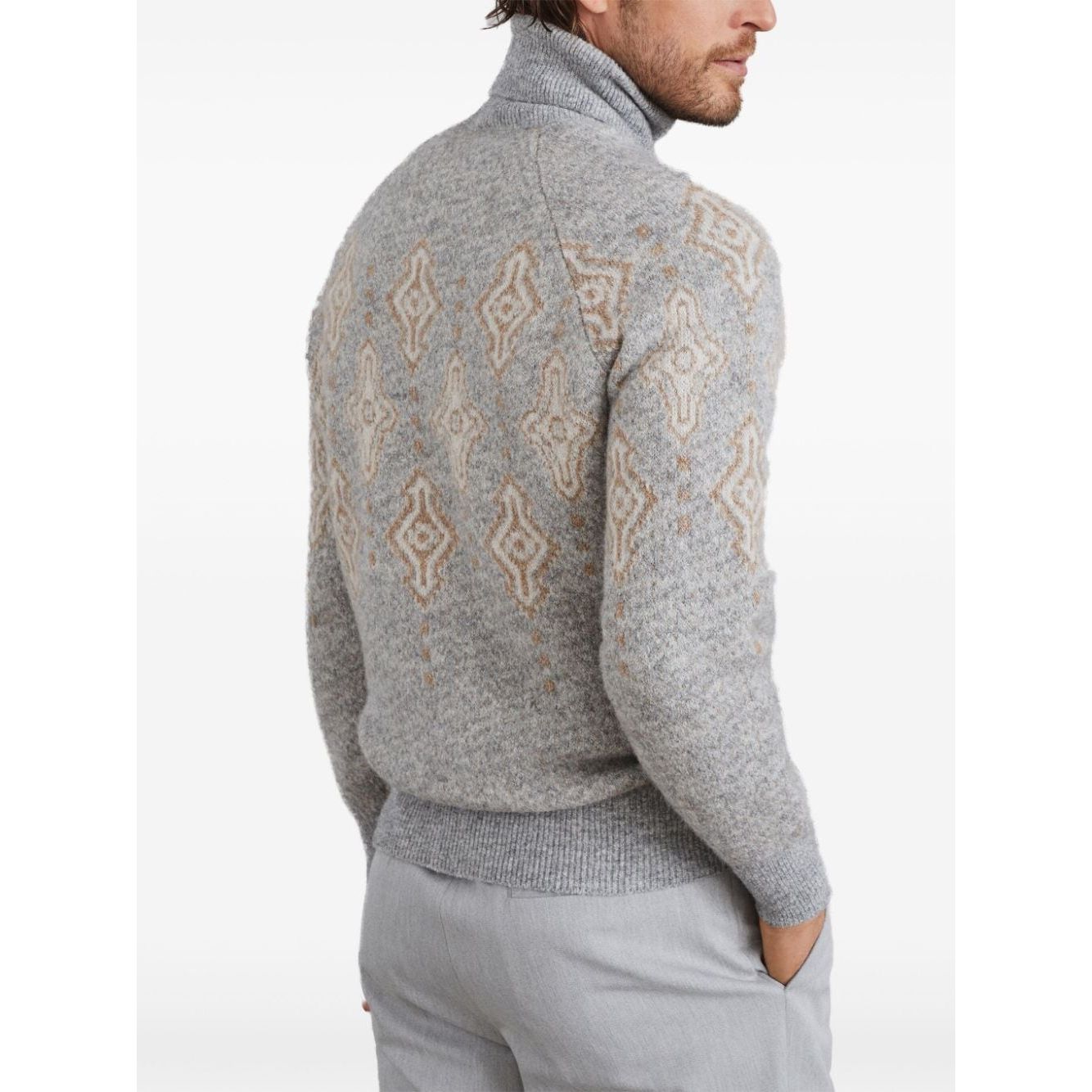 Brunello Cucinelli Sweaters Grey Topwear Brunello Cucinelli