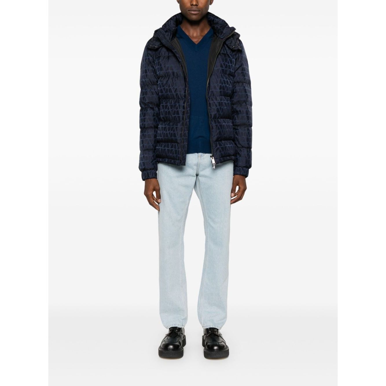 Valentino Coats Blue Jackets Valentino