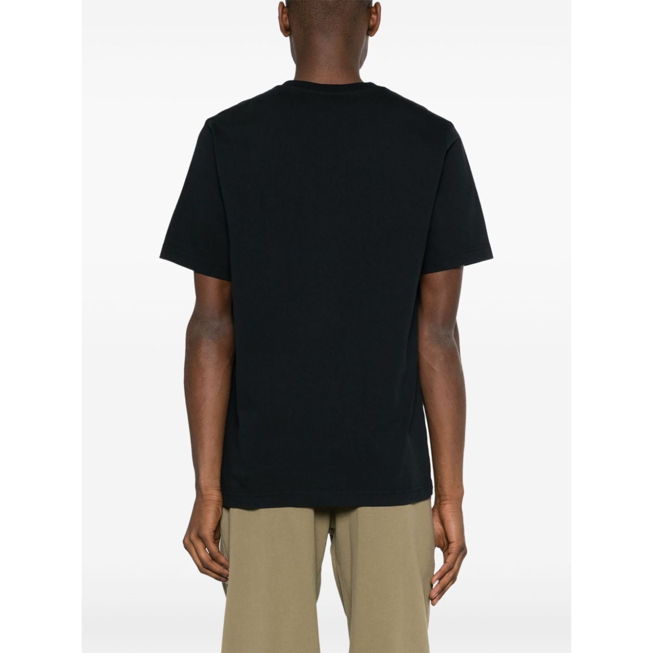 MAISON KITSUNE' T-shirts and Polos Black Topwear Maison Kitsune'