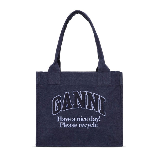 GANNI Bags.. Blue Shopper Ganni