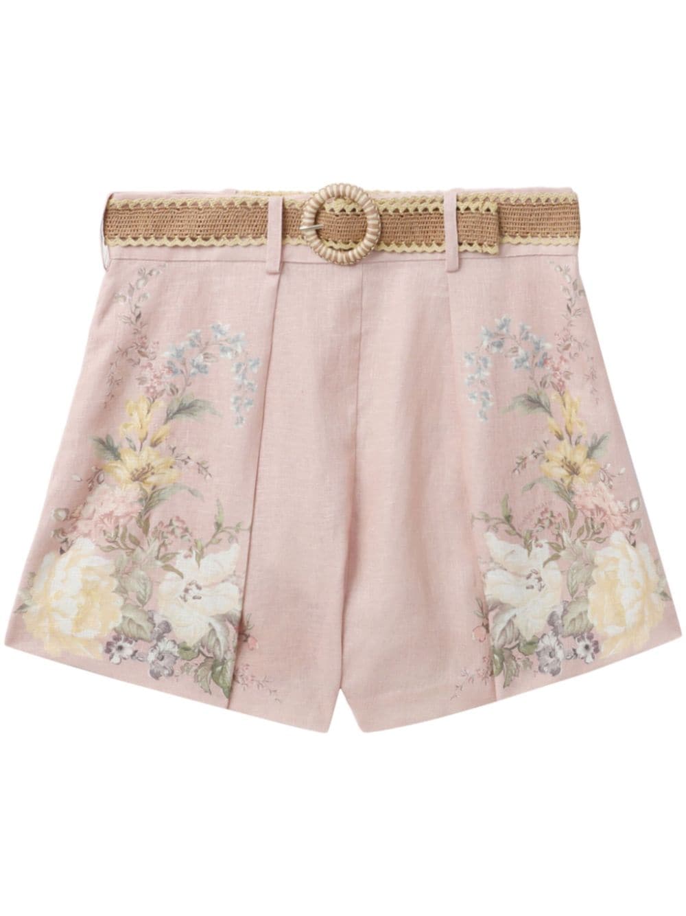 Zimmermann Shorts Pink Short trousers Zimmermann