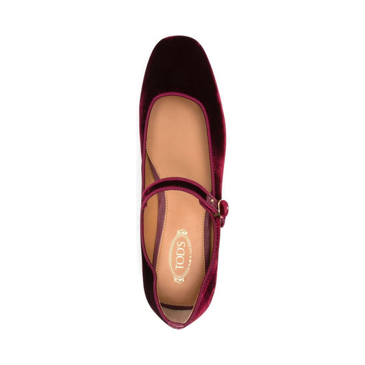 Tod's Flat shoes Bordeaux Flat Shoes Tod'S