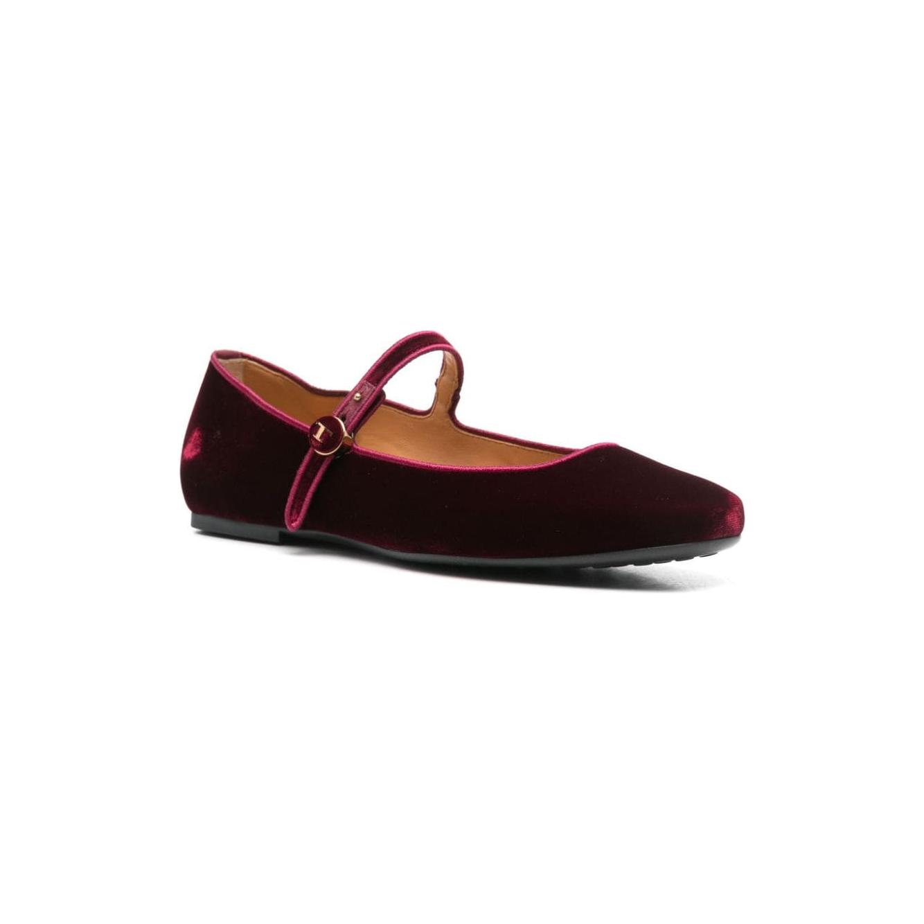 Tod's Flat shoes Bordeaux Flat Shoes Tod'S