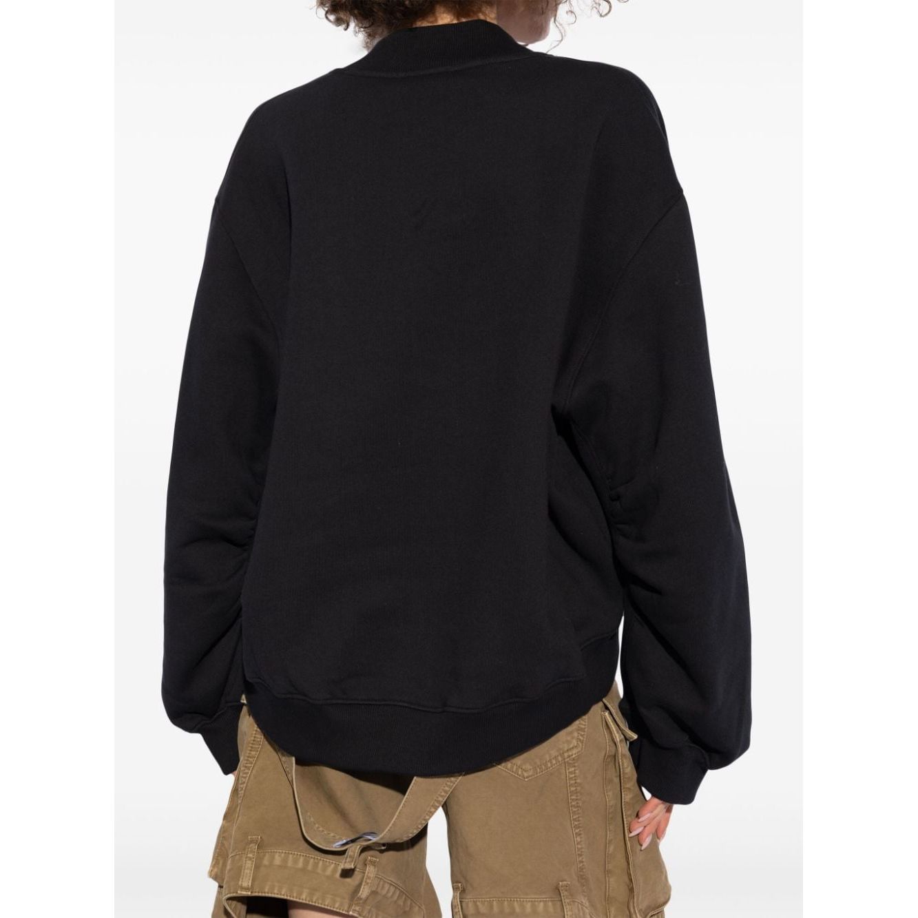 The Attico Sweaters Black Topwear The Attico