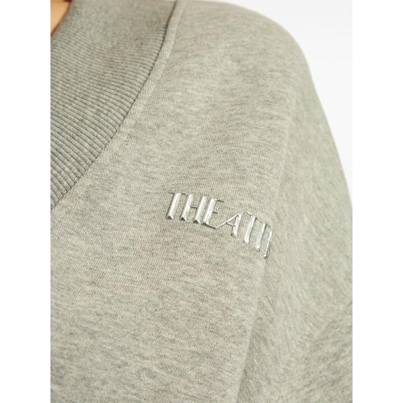 The Attico Sweaters Grey Topwear The Attico