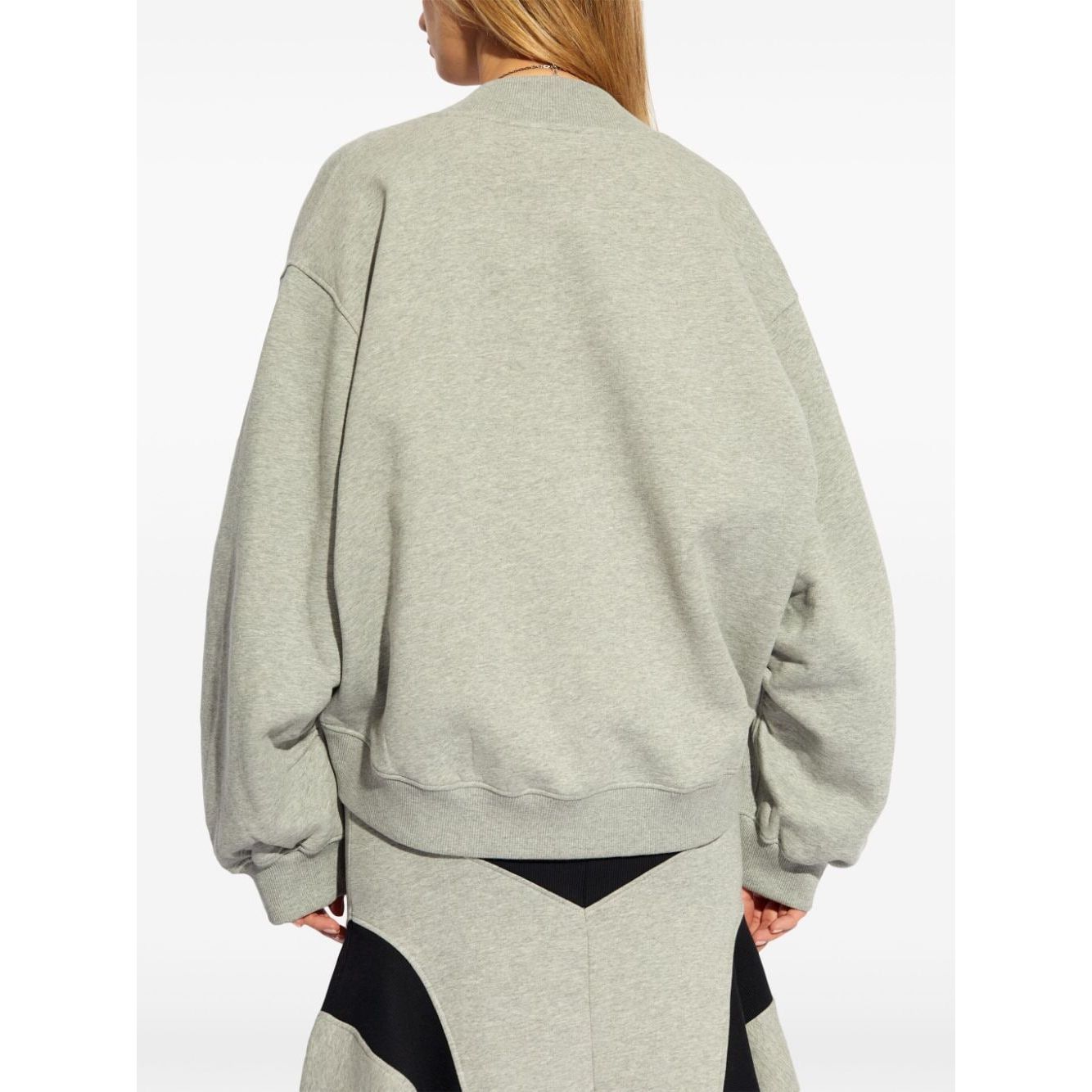 The Attico Sweaters Grey Topwear The Attico