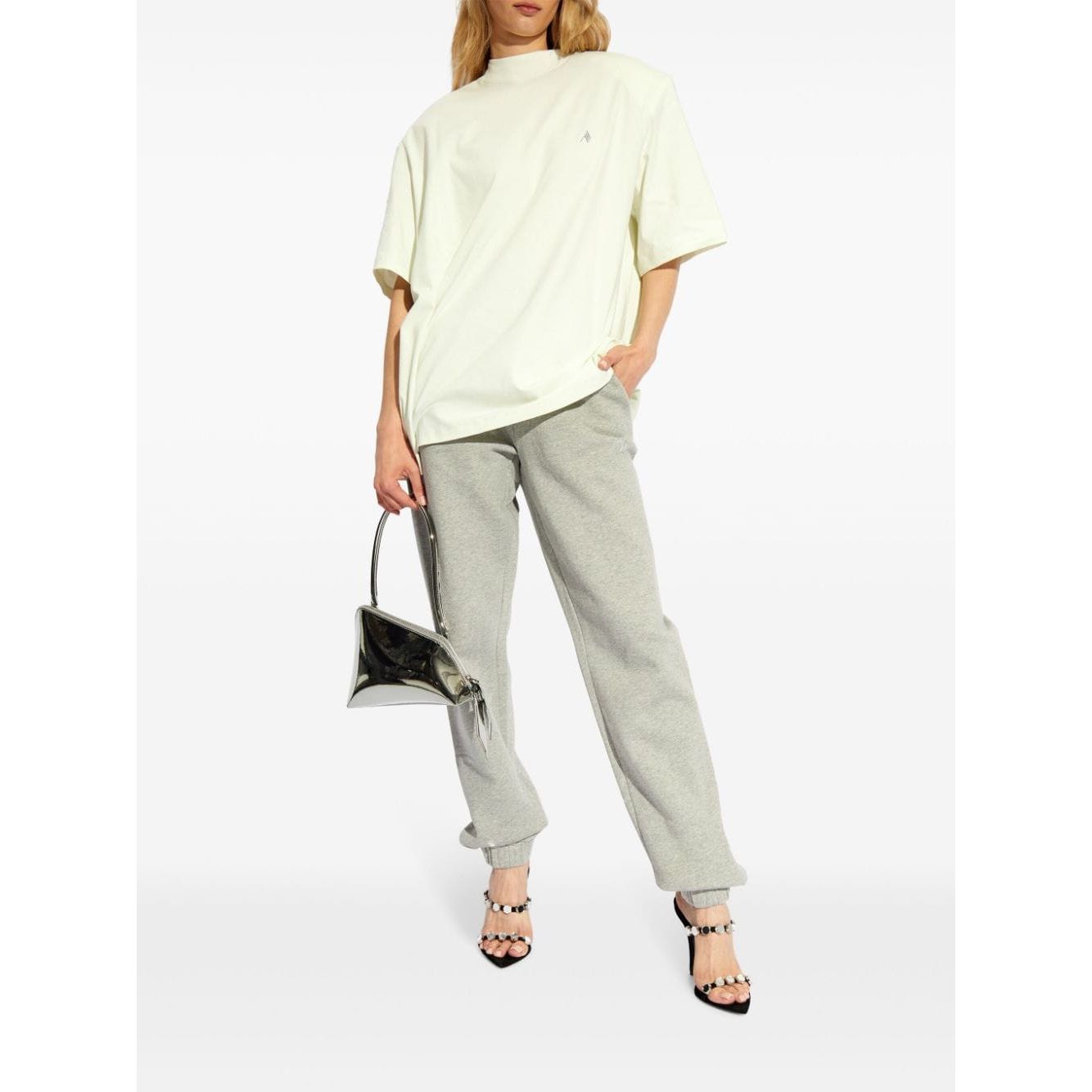 The Attico Trousers Grey Trousers The Attico