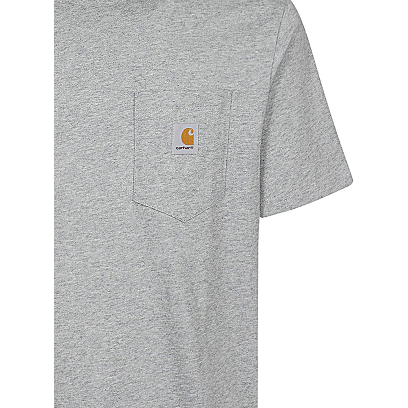 CARHARTT WIP MAIN T-shirts and Polos Grey Topwear Carhartt Wip Main