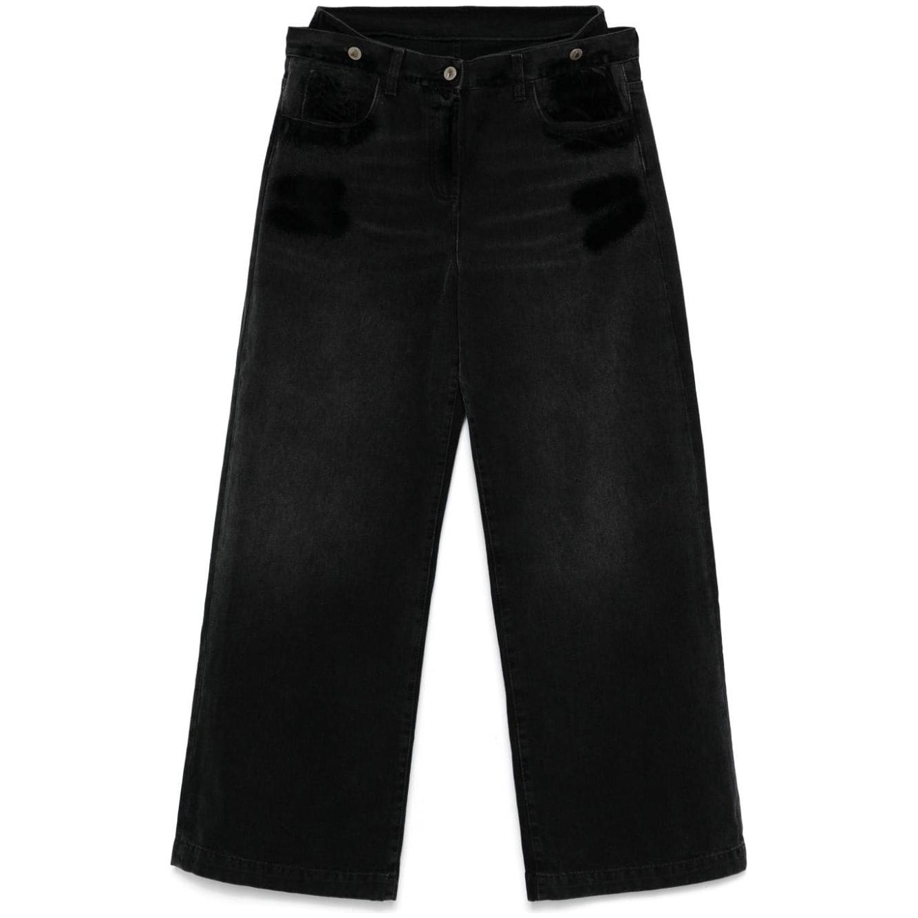 The Attico Jeans Black Jeans The Attico