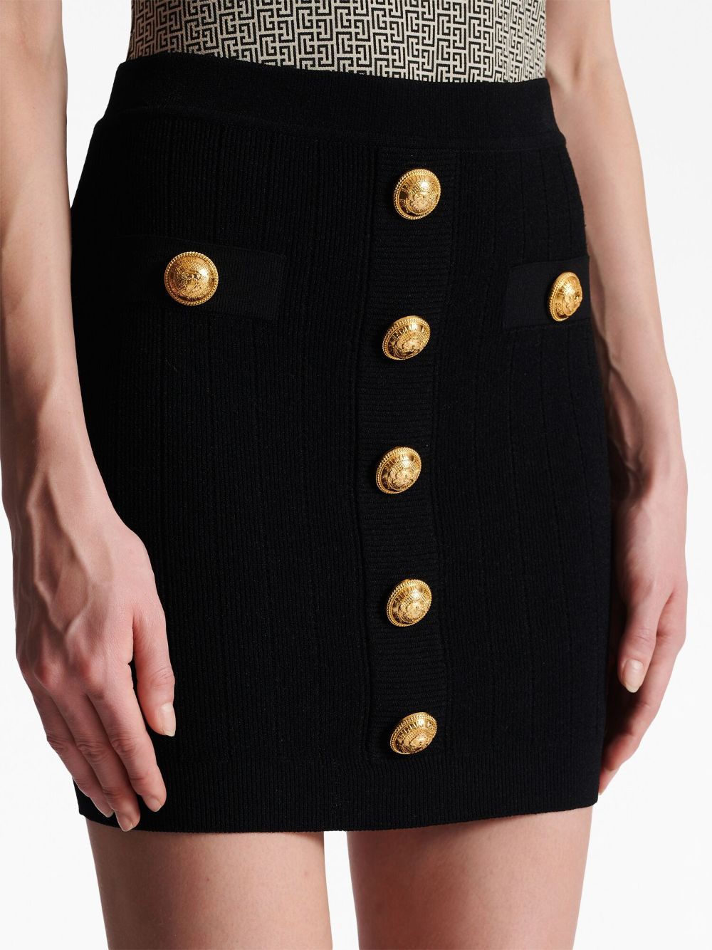 Balmain Skirts Black Skirts Balmain