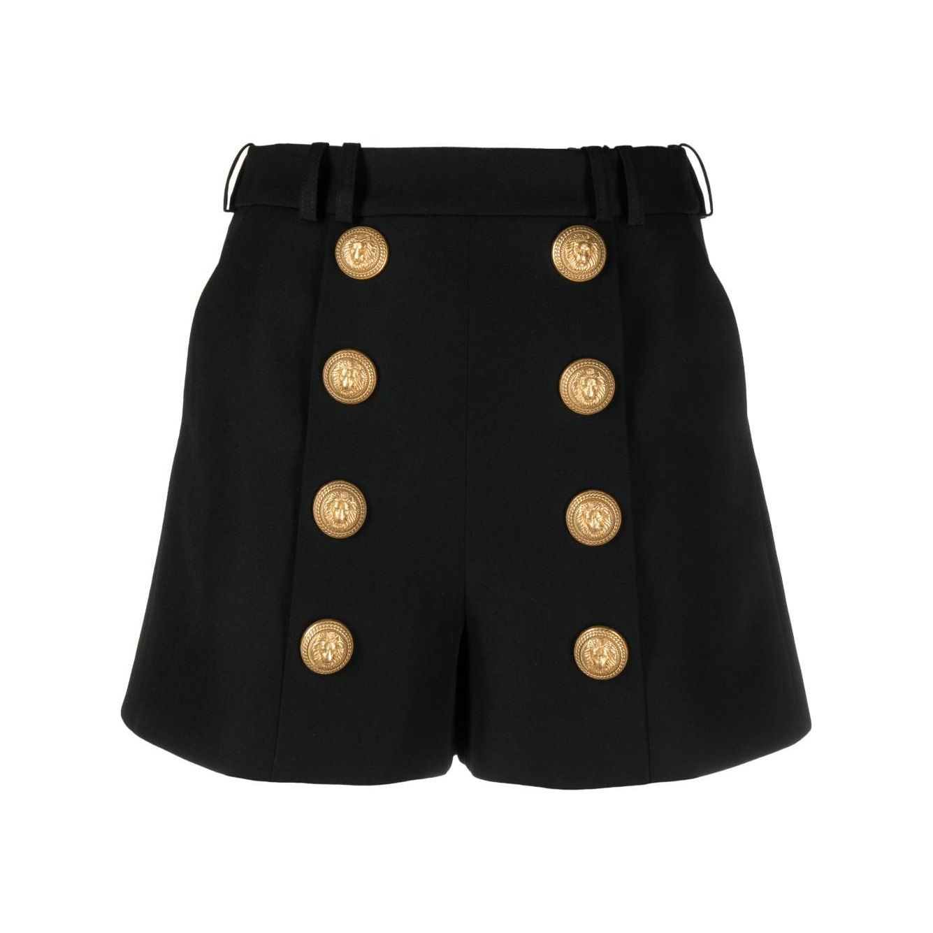 Balmain Shorts Black Short trousers Balmain