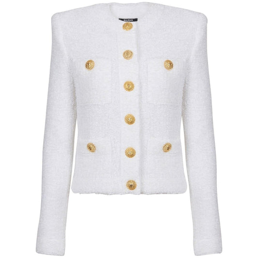 Balmain Jackets White