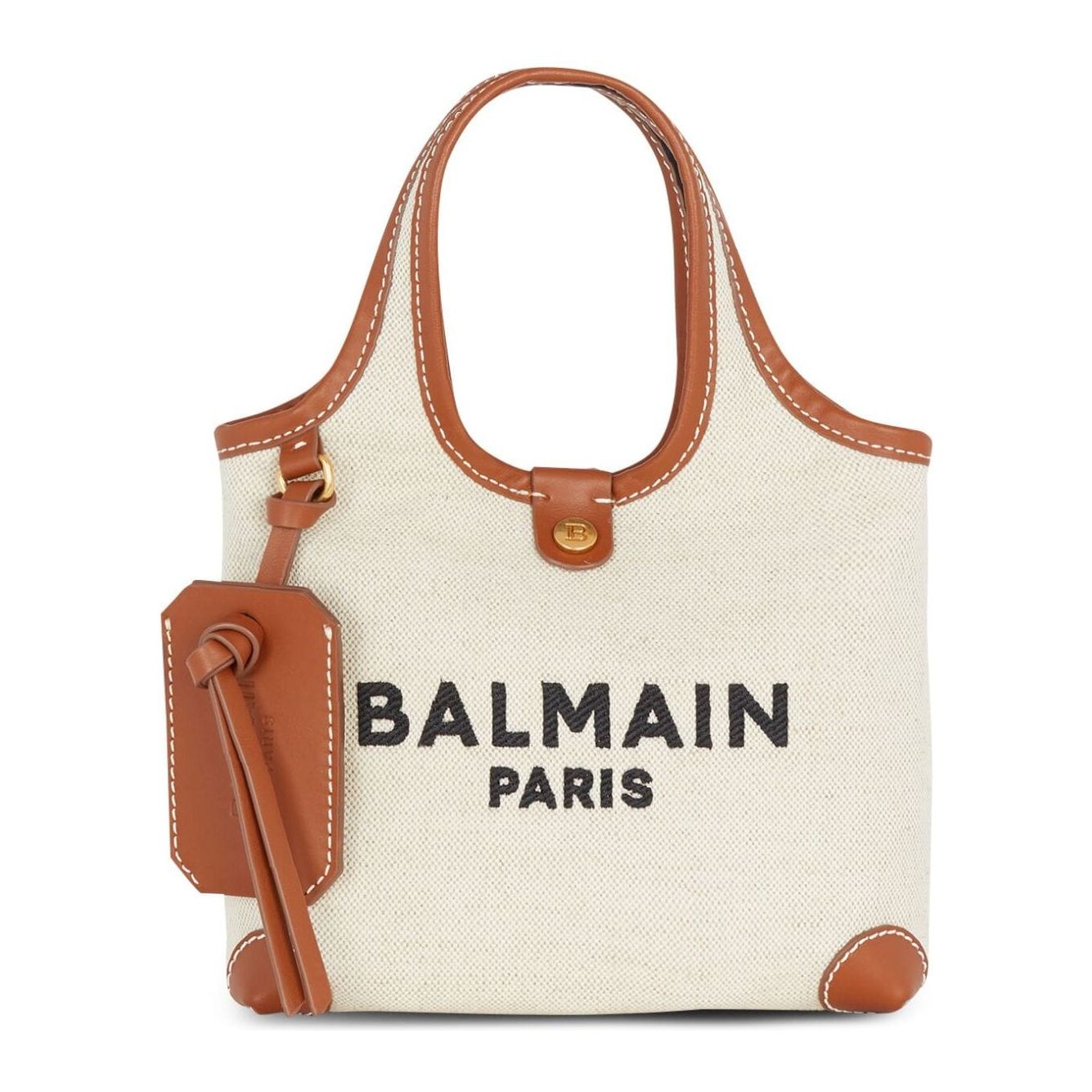 Balmain Bags.. Leather Brown