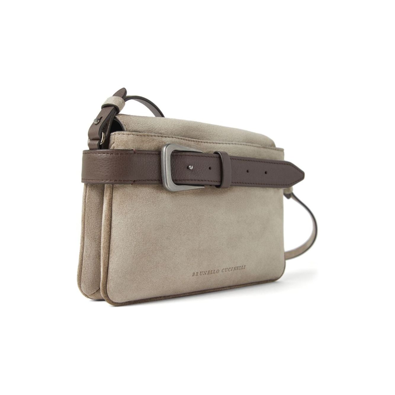 Brunello Cucinelli Bags.. Dove Grey Shoulder Brunello Cucinelli