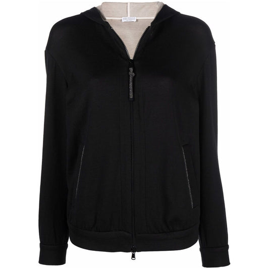 Brunello Cucinelli Sweaters Black Topwear Brunello Cucinelli