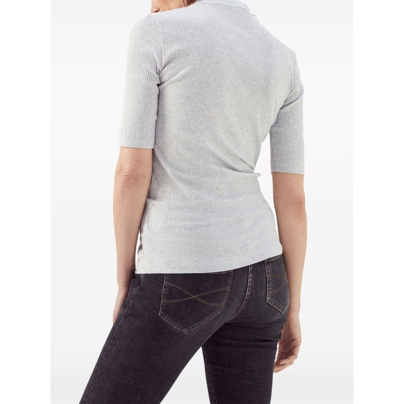 Brunello Cucinelli Top Light Grey Topwear Brunello Cucinelli