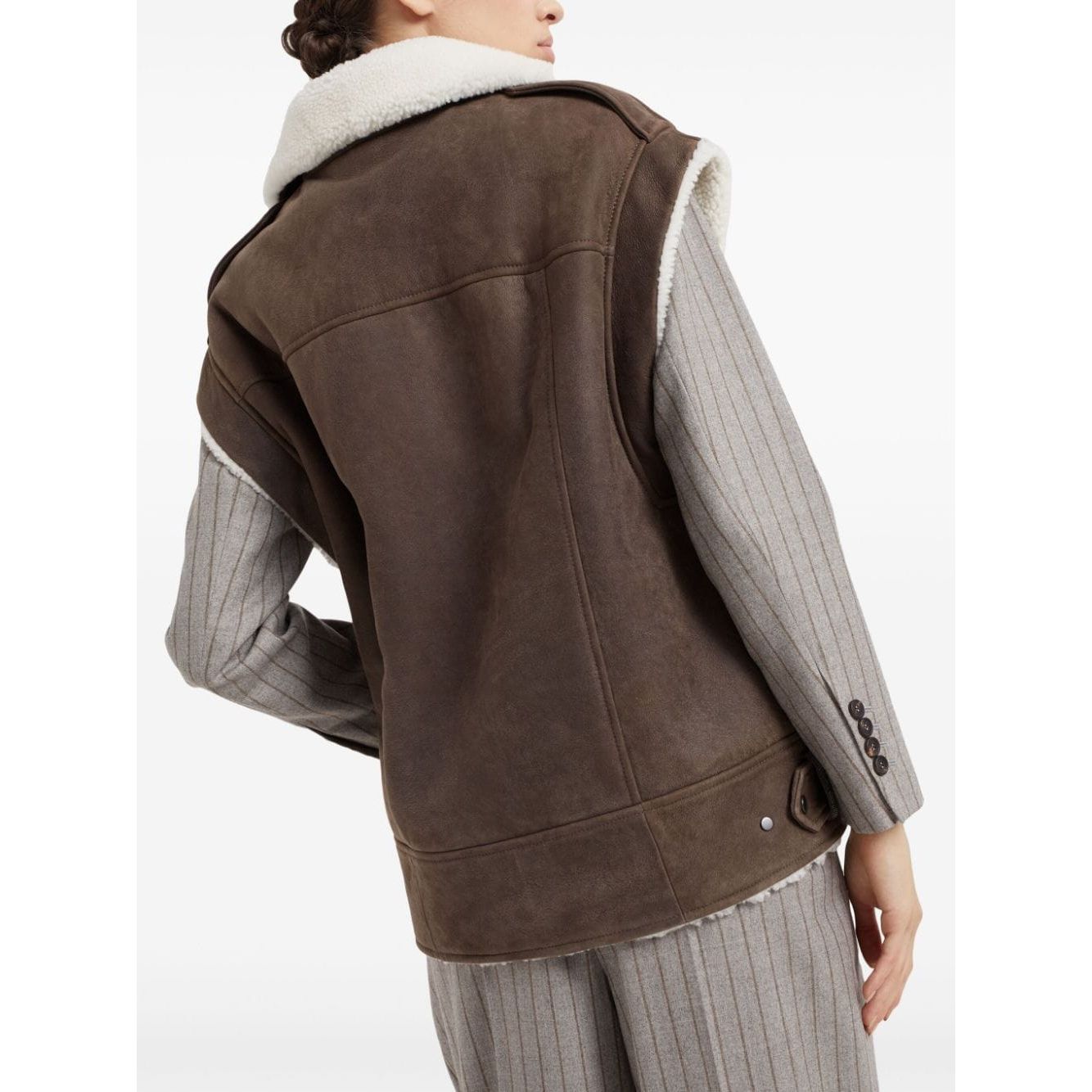 Brunello Cucinelli Jackets Brown Jackets Brunello Cucinelli