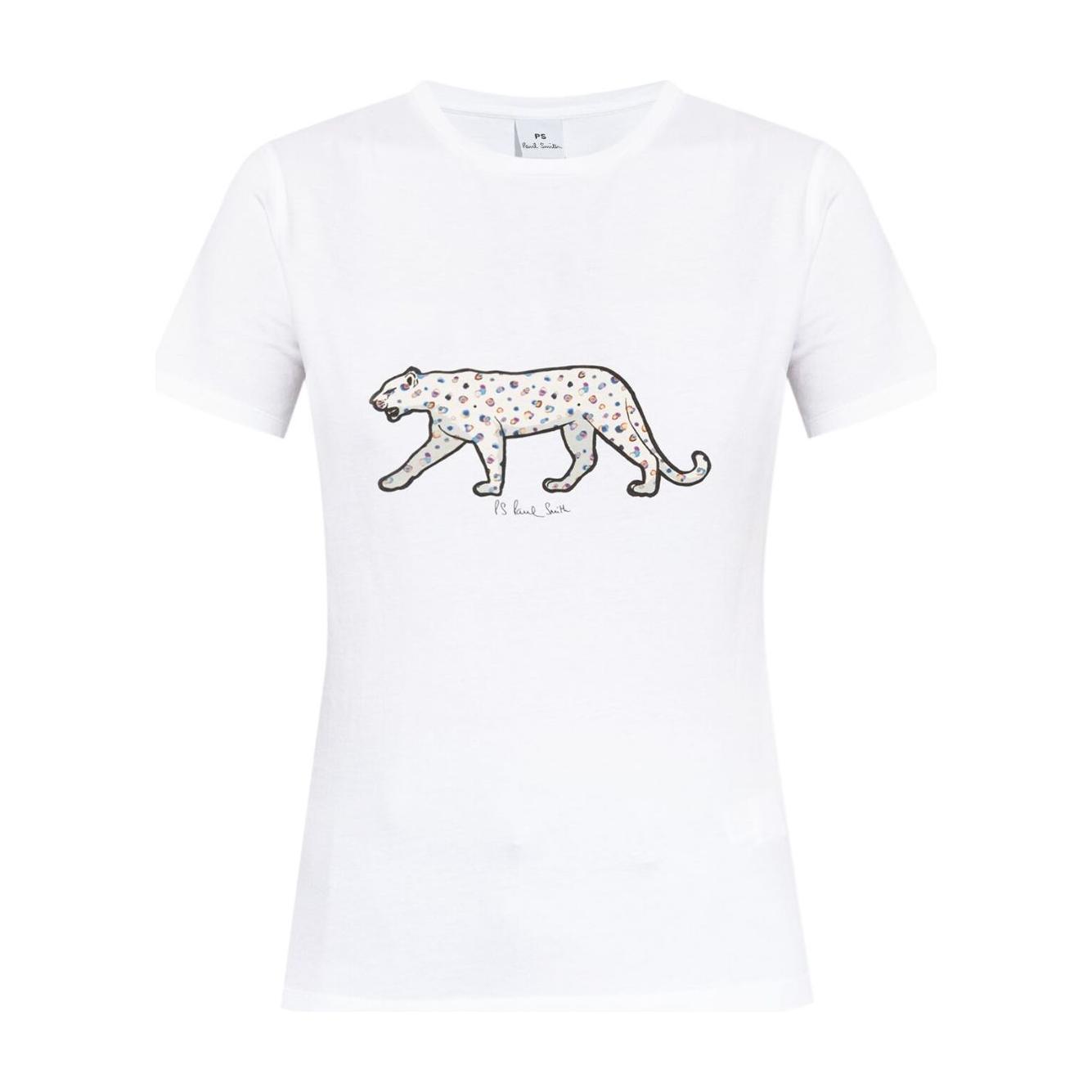 PS By Paul Smith T-shirts and Polos White Topwear PS By Paul Smith