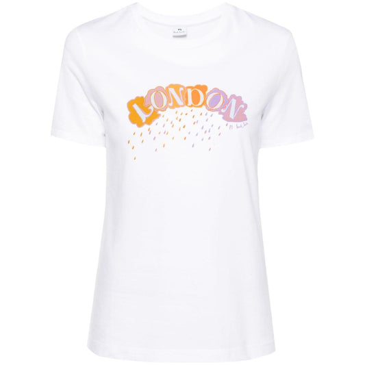 PS By Paul Smith T-shirts and Polos White Topwear PS By Paul Smith