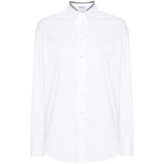 Brunello Cucinelli Shirts White Shirts Brunello Cucinelli